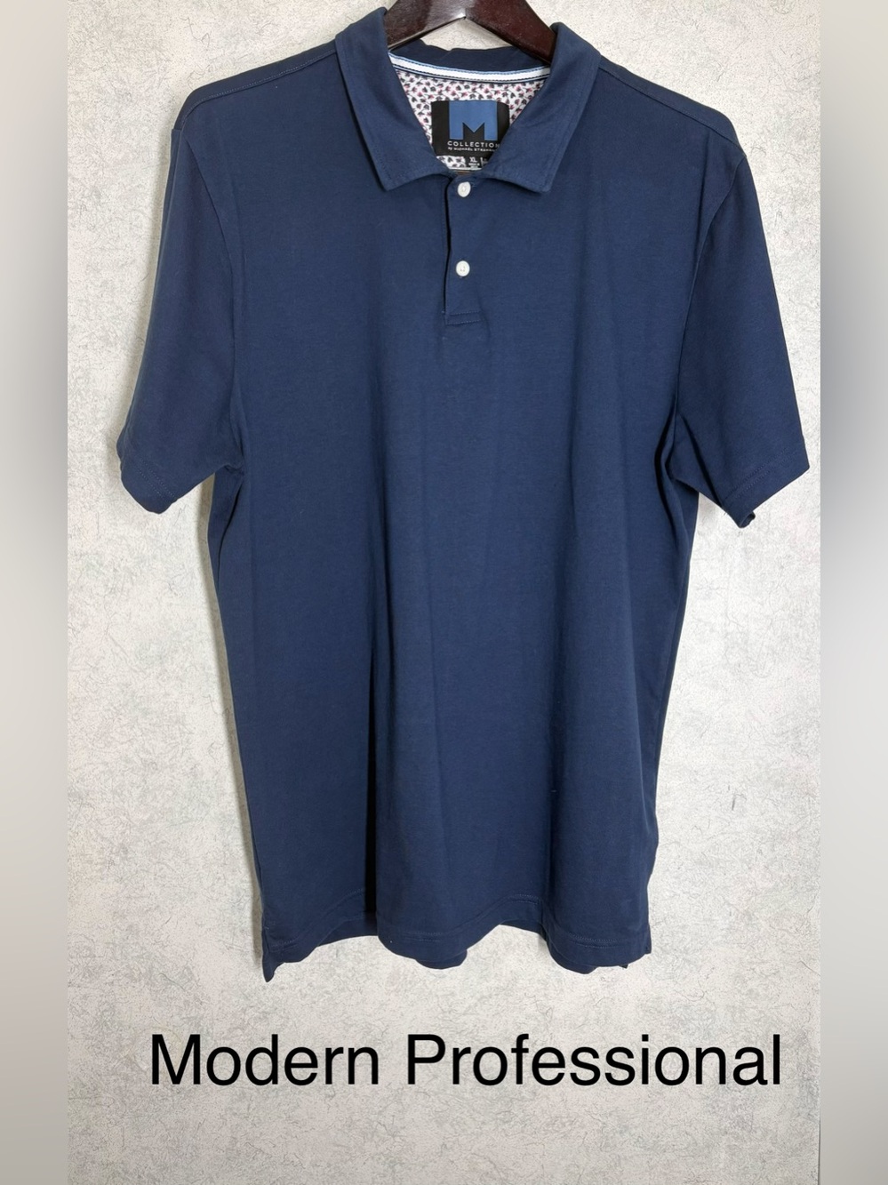 Short Sleeve Polo Shirt•Michael Strahan•XL•Blue•Casual, Active, or Golf Wear•EUC
